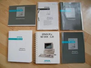 EPSON AX, AX2e, EL2, DOS 3.20, DOS 3, DOS 3.30, DOS 4 - Referenzbuch Handbuch - Bild 1 von 8