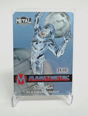 2024 Marvel Metal Universe Avengers Planet Metal PM-11 Stilt-Man /49 - Image 1 of 2