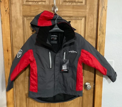 Chaqueta juvenil Strike Master Surface SOS Floatation SSJCR-YL roja/gris nueva con etiquetas Foto 1 de 2