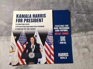 Kamala Harris Official Campaign Flier Democratic Nominee 2024 - Picture 1 of 11