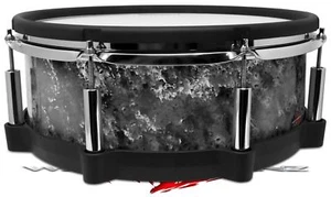 Skin Shell Wrap - Roland V-Drum PD-140 DS Redoblante Mármol Granito 06 Negro Gris - Imagen 1 de 4