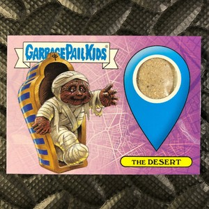 2020 GARBAGE PAIL KIDS 35th ANNIVERSARY RELIC LR-RD WRAPPIN' RUTH THE DESERT