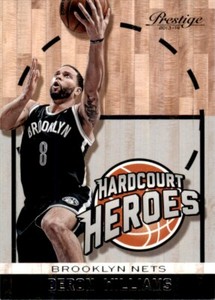 2013-14 Panini Prestige Hardcourt Heroes Deron Williams Brooklyn Nets #20