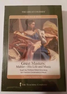 Great Courses Great Masters: MAHLER - His Life and Music DVD - New/Sealed - Foto 1 di 1