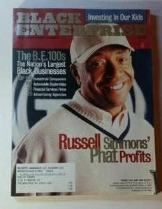 June 2002 Black Enterprise / Russell Simmons' Phat Profits! - Imagen 1 de 12