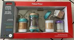 Mattel Fisher-Price Wooden Toys Early Bird Barista Set DJF66 *NEW* - Picture 1 of 9
