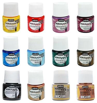 Pebeo Porcelaine 150 China Paint 45ml Bottle, Glossy, Choose Decorative Colors - Image 1 of 4