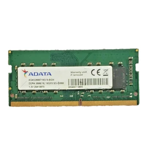 Single 16GB ADATA DDR4 2666 laptop So-DIMM PC4-21300 AD4S266671G19-8GN RAM - Picture 1 of 2