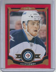 15/16 OPC Winnipeg Jets Adam Lowry Red Redemption card #174 - Picture 1 of 2