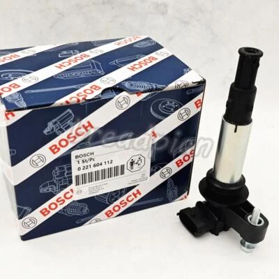 Bosch 0221604112 Ignition Coil for Cadillac CTS 05-07 Saab 9-3 06-09 2.8L V8 NEW - Image 1 of 4