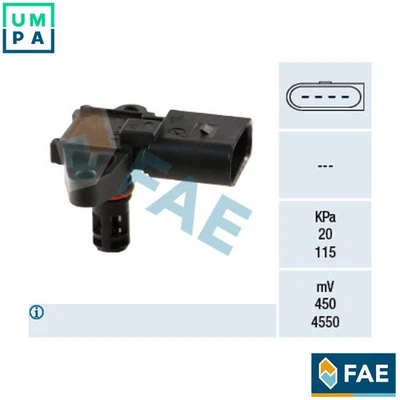 SENSOR INTAKE MANIFOLD PRESSURE 15034 FOR SKODA OCTAVIA FABIA/II/Combi/Praktik - Image 1 of 4