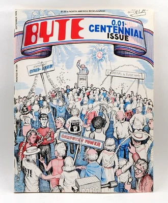 Vintage Byte Magazine  - Centennial Issue - September 1976 - Image 1 of 2