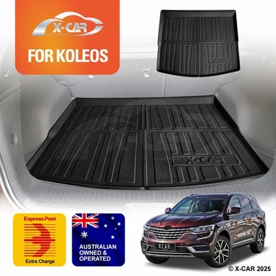 Heavy Duty Trunk Cargo Mat Boot Liner Luggage Tray for Renault Koleos 2016+ - image 1 of 4