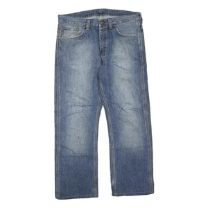 Carhartt Herren Regular Fit Blue Denim Straight Leg Jeans W38 L30 Classic Cotton - Bild 1 von 6
