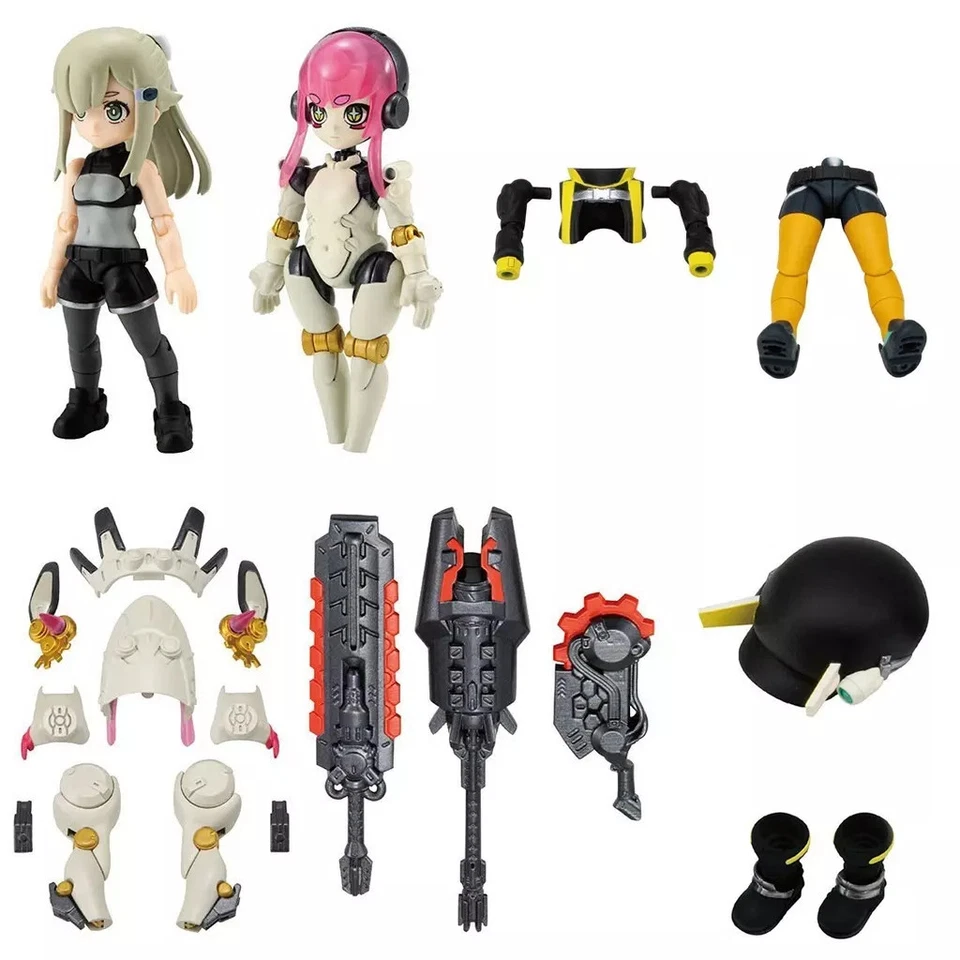 Link Travelers Complete Set of 7 Figure/Accessories Black & Yellow  Duty Paid or - Image 1 of 1