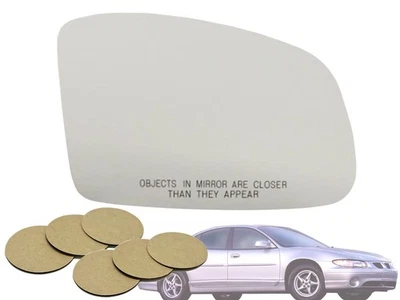 Mirror Glass with Adhesive Pads for 1997-2003 GRAND PRIX Passenger Side 12530002 Foto 1 de 4