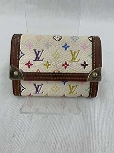 LOUIS VUITTON M92657 Wallet Porte Monnaie Plat Women's Multi color Auth - Picture 1 of 5