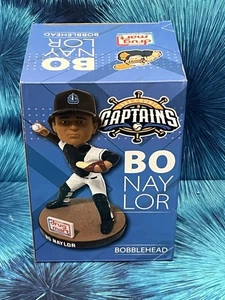 Bo Naylor 2024 Capitanes del Condado de Lake Cleveland Guardians TOTALMENTE NUEVO Bobblehead - Imagen 1 de 5