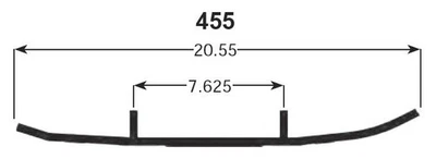 SPI Slasher Six60 Runners for 2004-2010 Ski-Doo Skandic 550F WT Snowmobile - Изображение 1 из 2