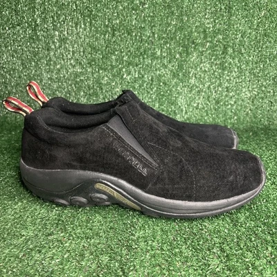 Zapatos sin cordones Merrell Jungle Moc Gunsmoke para hombre negros talla 11 de gamuza Foto 1 de 4