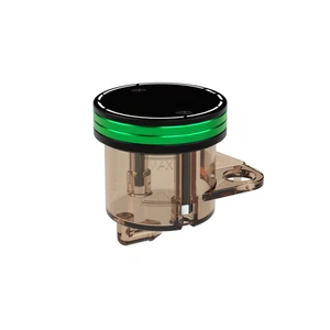 Ducati Brembo Bremsbehälter Deckel Behälterdeckel vordere Bremse grün NEU - Bild 1 von 2