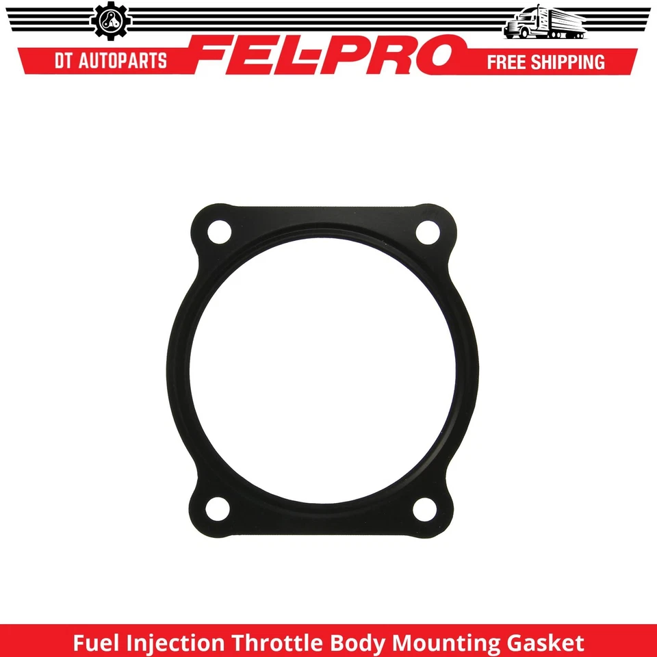 For 11-16 GMC Sierra 3500 HD Fuel Injection Throttle Body Mounting Gasket FelPro - Image 1 of 1