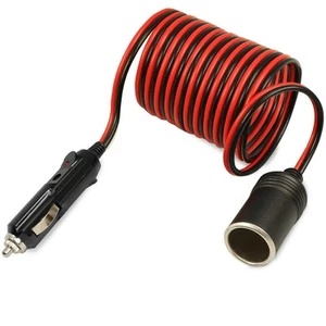 Cable d Extension pour Allume Cigare LED pour Voiture Noir - Imagen 1 de 7