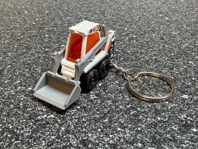 Chaveiro minicarregadeira Bobcat Hot Wheels caixa de fósforos - Imagem 1 de 4