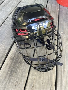 CCM Tacks 70 Hockey Helmet Combo - Large (L) 2030 Certified - Picture 1 of 11