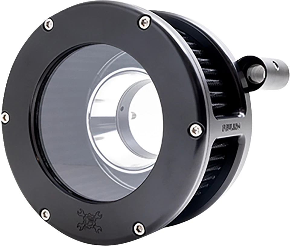 Feuling - Kit de purificador de aire 5544 BA negro/claro con filtro negro doble leva ancho Gl Foto 1 de 1