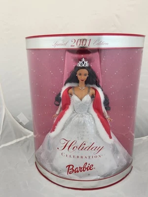 2001 CELEBRAÇÃO DE FERIADO BARBIE edição especial afro-americana 50305 NRFB - Imagem 1 de 4