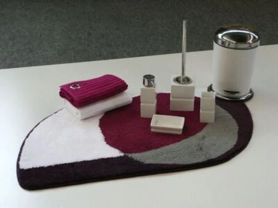 Batex Badematte Badteppich Badvorleger Duschvorleger Badezimmerteppich 60x100cm - Bild 1 von 4