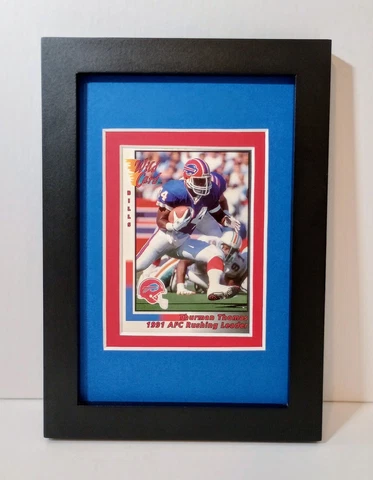 Thurman Thomas Buffalo Bills Display Framed NFL Football Card Plaque Cover