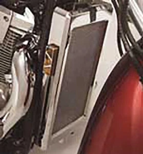 Big Bike Parts -Chrome Mesh Radiator Grill - Honda VTX1300 (ALL MODELS) - Picture 1 of 1
