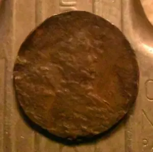 Massive Error! Unknown Year Lincoln Wheat Cent 1c. (#9248) - Picture 1 of 5