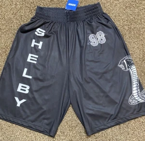 Shelby Official Apparel Cobra Short - Black - Small - Picture 1 of 8