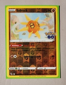 reverse holo Solrock 039/078 Pokemon GO card uncommon NM - Picture 1 of 1