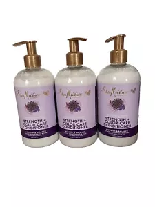 3 Shea Moisture Purple Rice Water Strength + Color Care Conditioner 12.5 fl oz - Picture 1 of 2