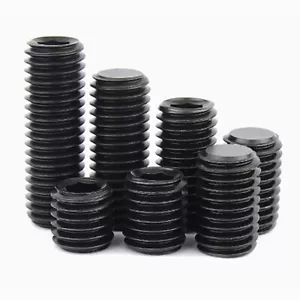 M3 M5 M6 M8 M10 nero 12,9 set di viti a brugola presa esagonale senza testa - Foto 1 di 9