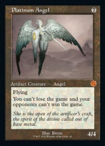 MTG PLATINUM ANGEL 41 EXC - ANGELO DI PLATINO - BRR EN - MAGIC - Foto 1 di 1