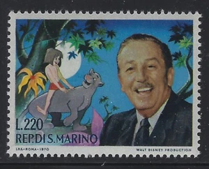 San Marino 1970 Disney Characters set Sc# 736-45 NH - Picture 1 of 2