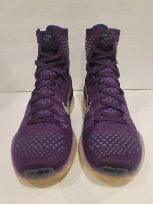 Nike Kobe 10 X Elite High Team Purple Size 9.5 718763-505  - Image 1 of 4