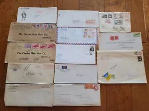 Sobres canceladas de colección de colección, correo aéreo de la Segunda Guerra Mundial - Imagen 1 de 3