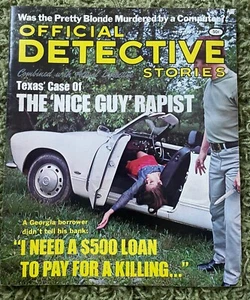 Official Detective Stories Magazine December 1969 MURDER BY COMPUTER - Picture 1 of 5