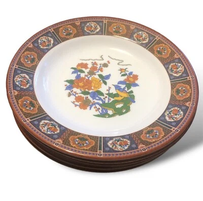 Peacock издание меламин посуда Tai Hong 7 унций, 7 7/8» суп тарелка, кол-во. 7 тарелок - Изображение 1 из 4