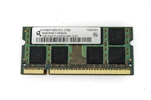 Memoria RAM PC SO-DIMM 1GB PC2-6400S-666 Portatile Laptop Notebook - Foto 1 di 1