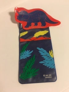 Vintage Rare Sanrio Original Rare Dino Dinosaurs Bandaid Bandage Case 1988 80s - Picture 1 of 2