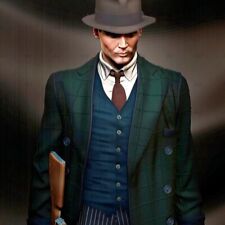 1/24 Resin Figures Model Fantasy Gunner Gangster Man Unassembled Unpainted Gift