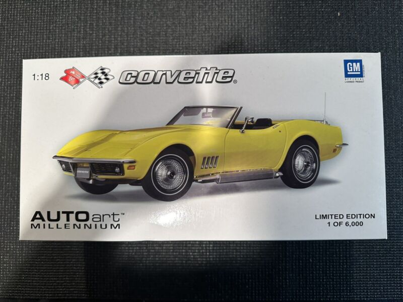 1:18 Autoart 1969 Chevy Corvette Limited Edition