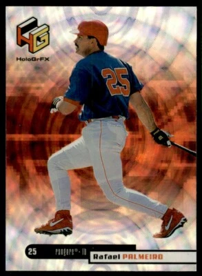 1999 Upper Deck HoloGrFX Rafael Palmeiro Texas Rangers #58 - Image 1 of 2